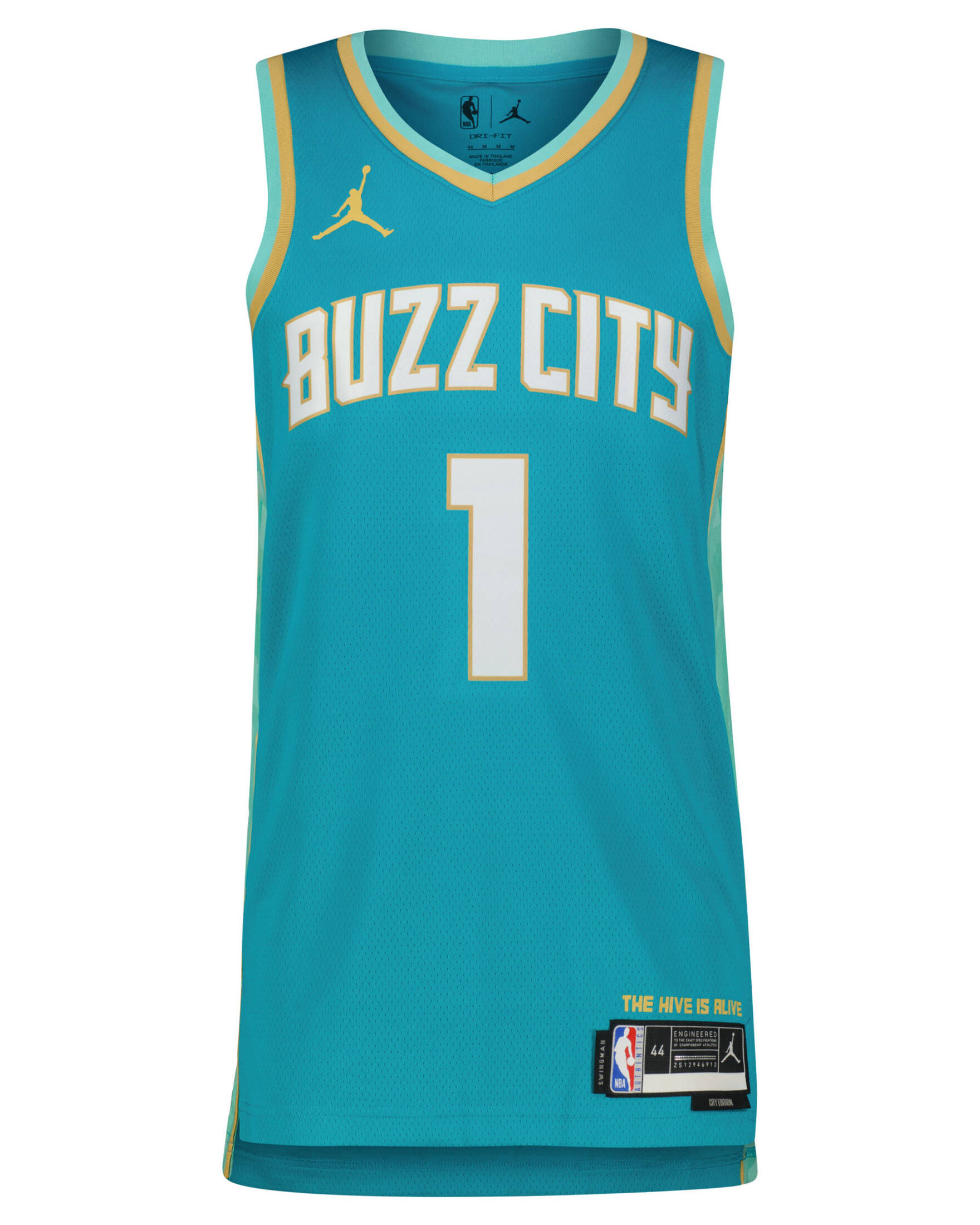 Nike| Herren Basketballtrikot LAMELO BALL CHARLOTTE HORNETS CITY EDITION 2023/24