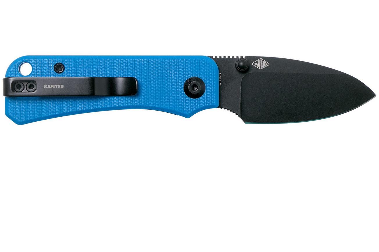 Civivi Baby Banter C19068S-3 Blue G10, Black Stonewashed zakmes, Ben Petersen design