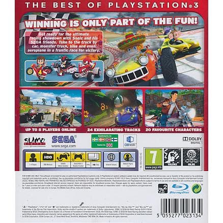 Sonic & Sega All-Stars Racing Playstation 3 PS3