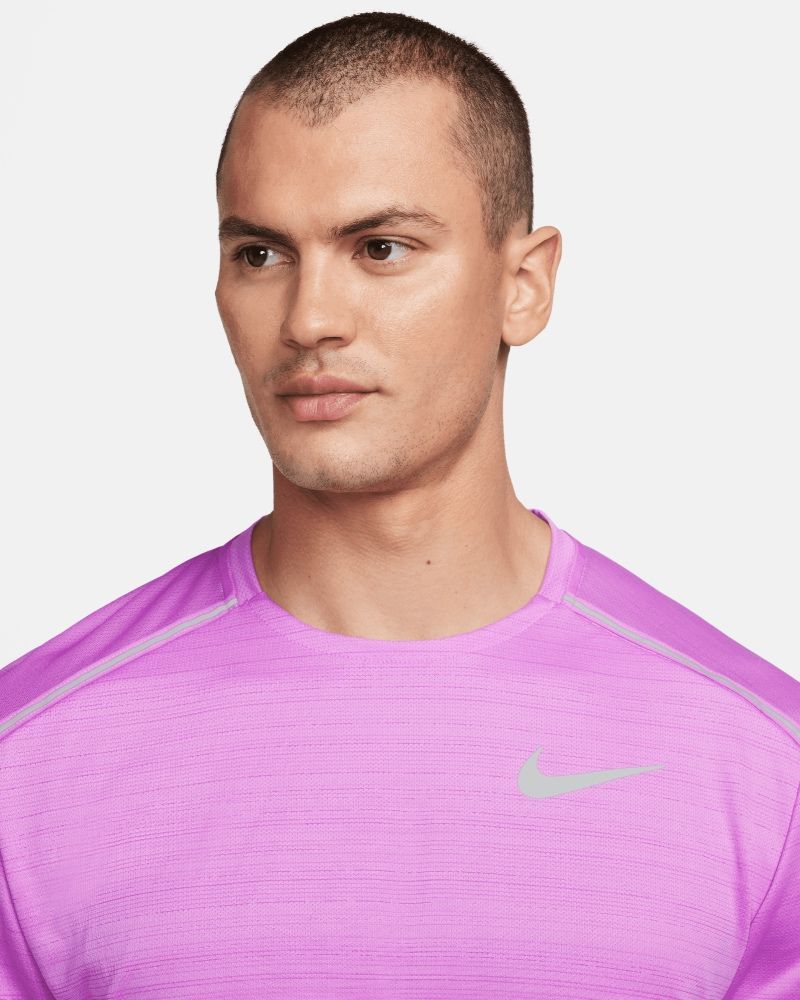 T-shirt de running Nike Miler Violet pour homme