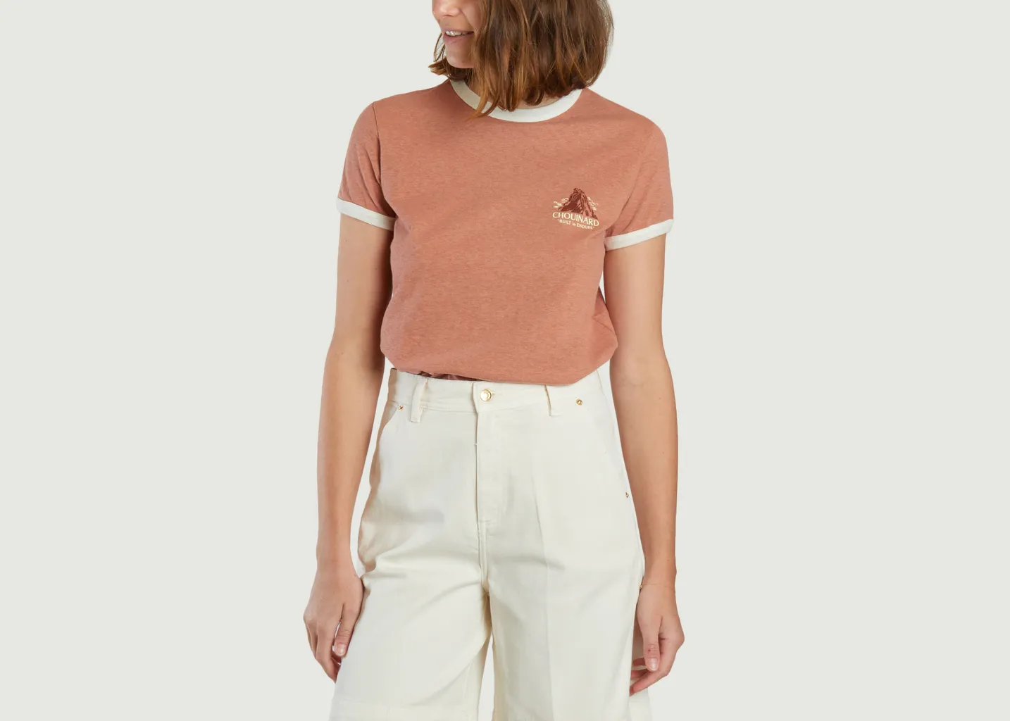 T-shirt Chouinard Crest Ringer Responsibili Patagonia