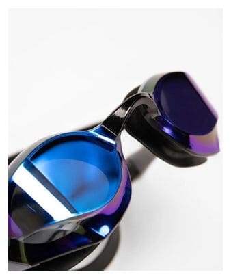 Lunettes de Natation Arena Cobra Edge Swipe verres miroirs Bleu Gris Noir