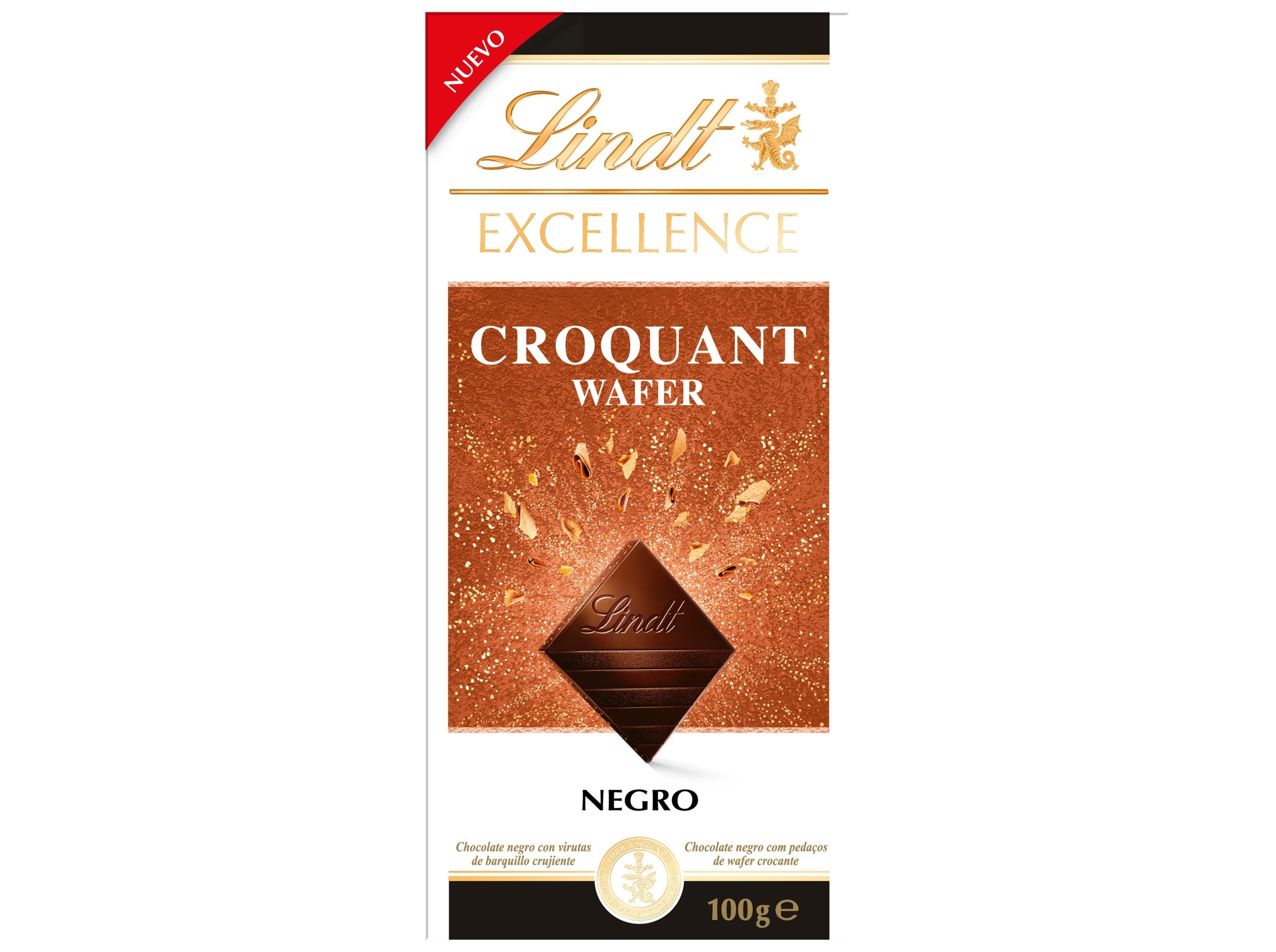 CHOCOLATE LINDT EXCELLENCE CROQUANT WAFER 100G