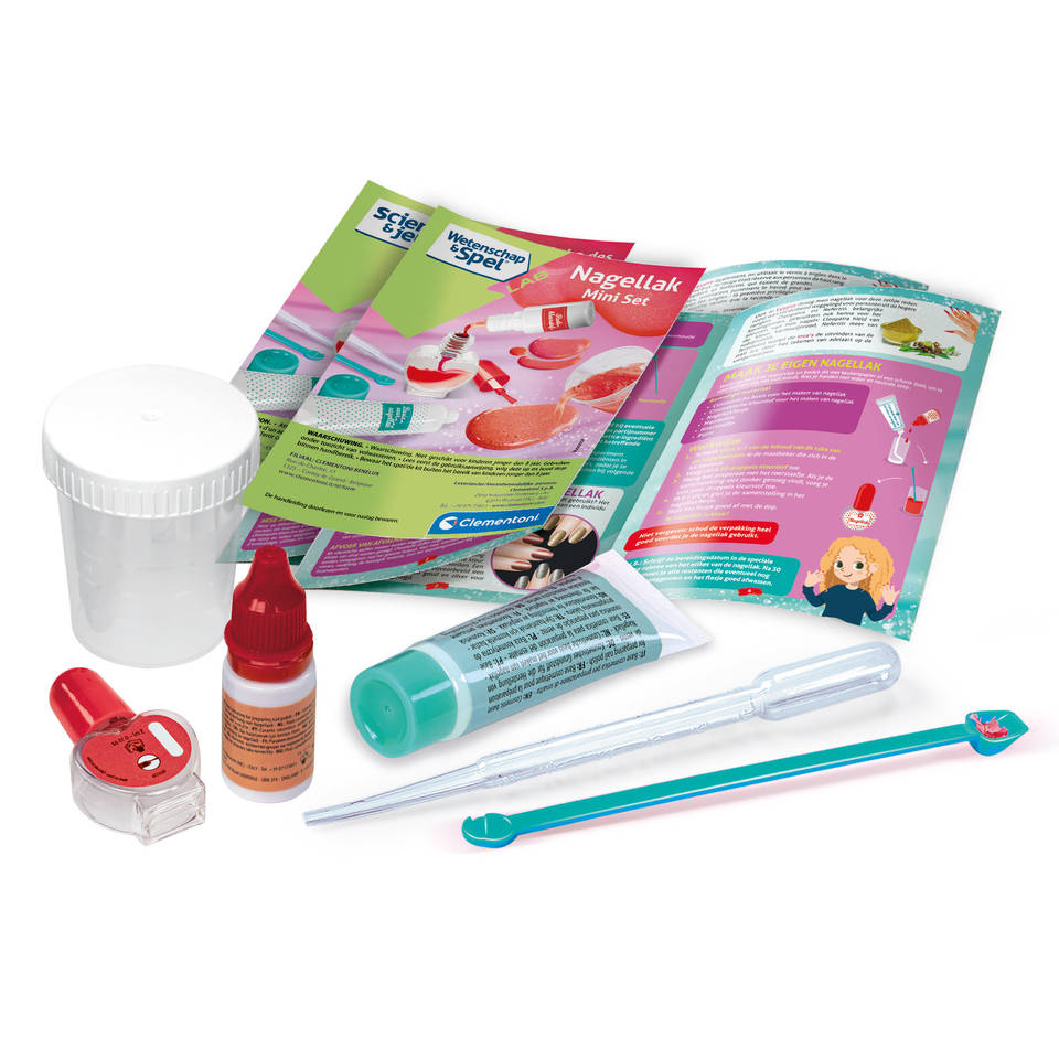 Clementoni mini lab nagellak