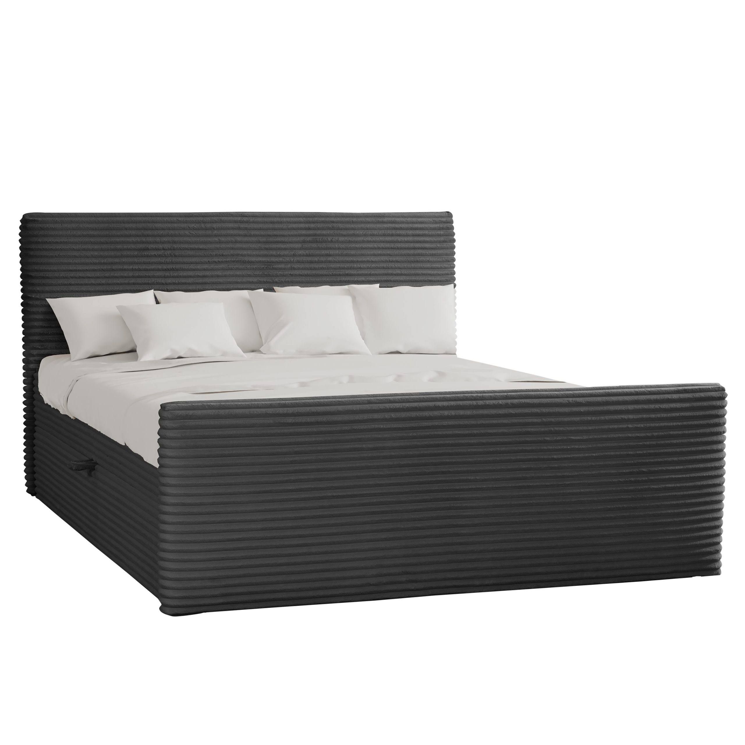 Kaiser Möbel Boxspringbett TRENTO mit Bettkasten