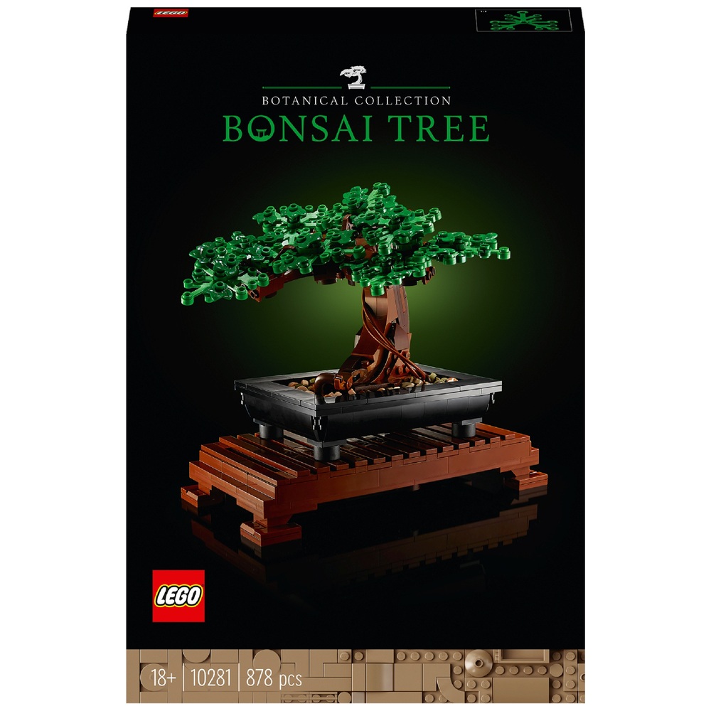 LEGO Icons 10281 Botanische Kollektion Bonsai-Baum-Blumen-Set für Erwachsene