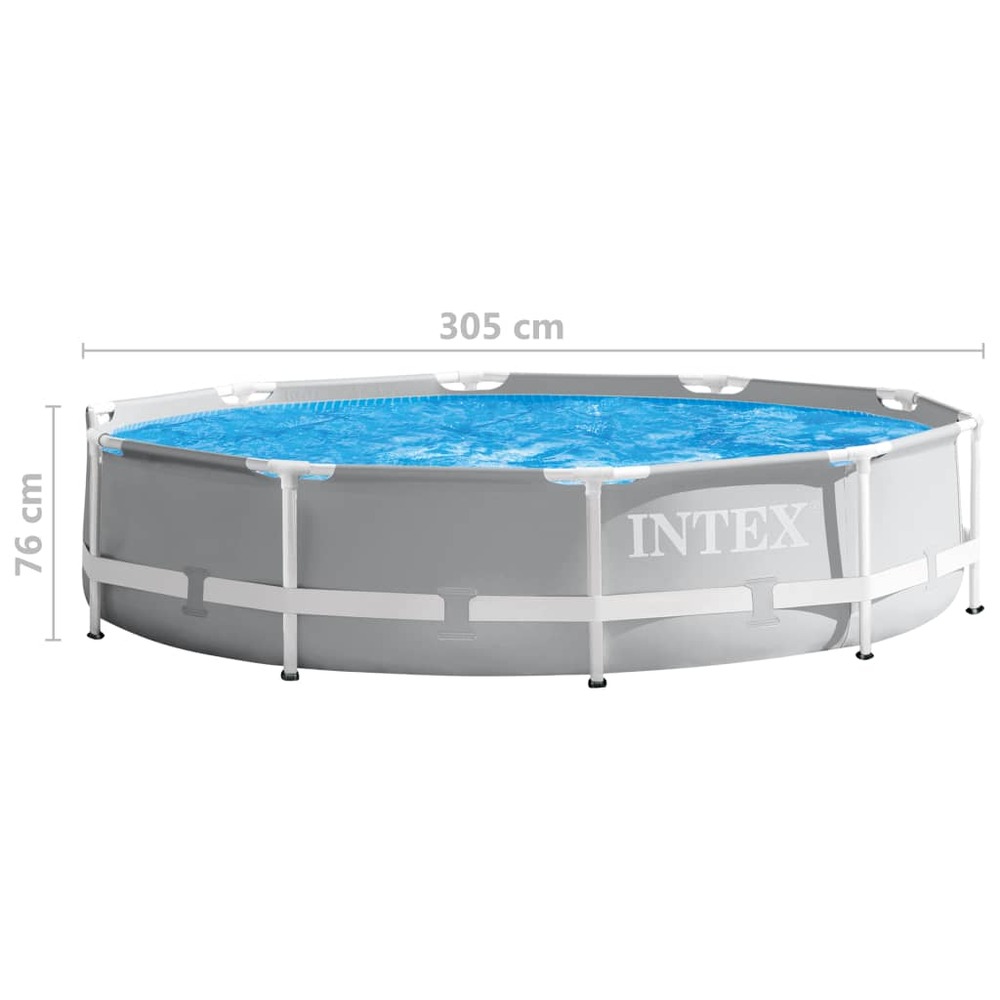 Ensemble de piscine prism frame premium 305x76 cm