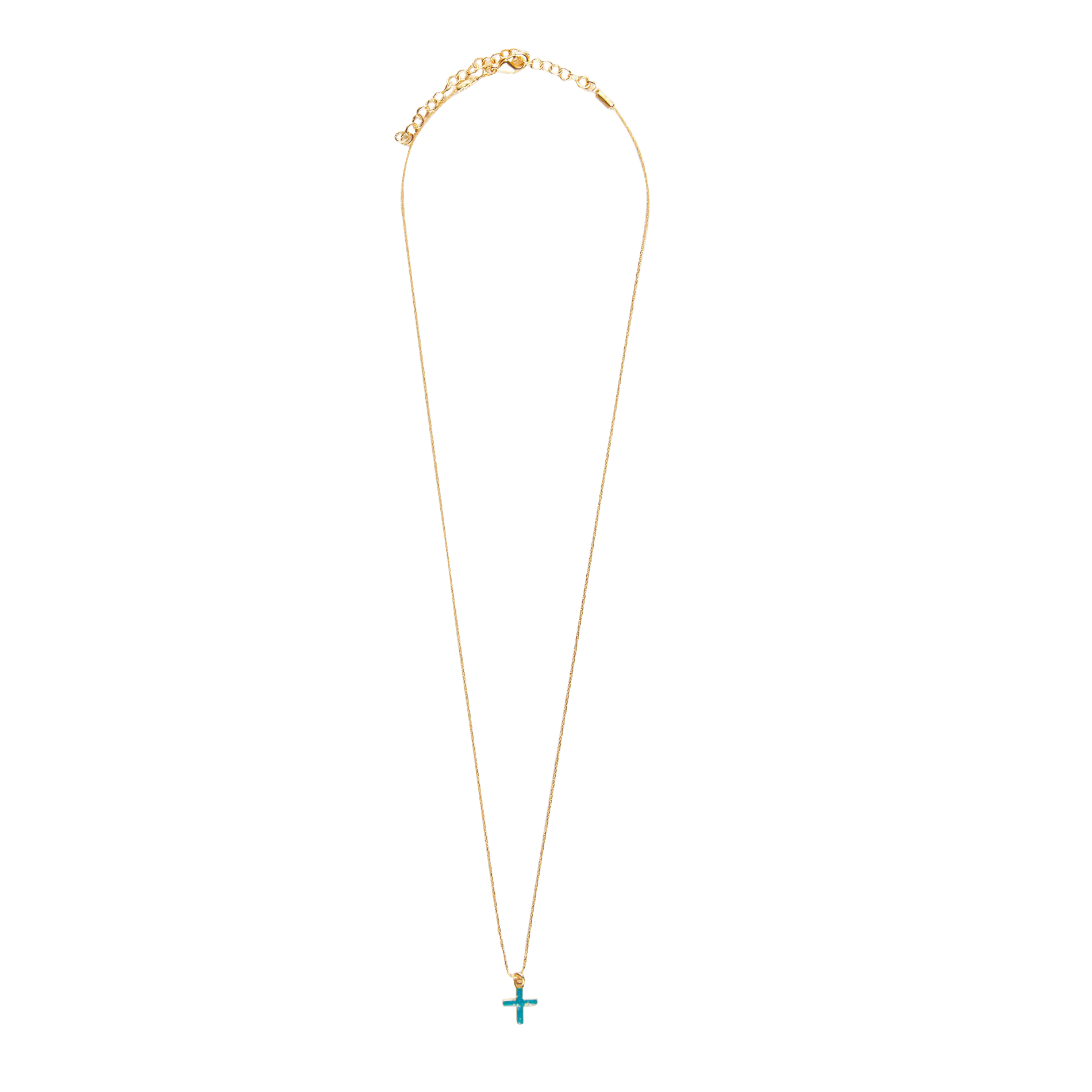 CELESTINA - Collier en plaqué or | Bleu