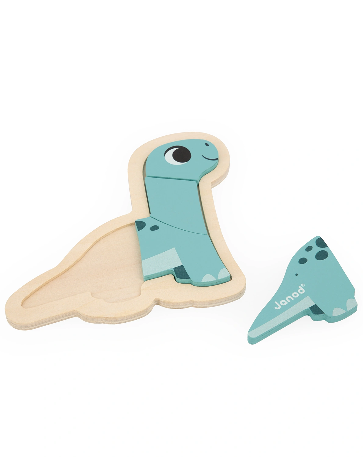 Formenpuzzle DINO aus Holz