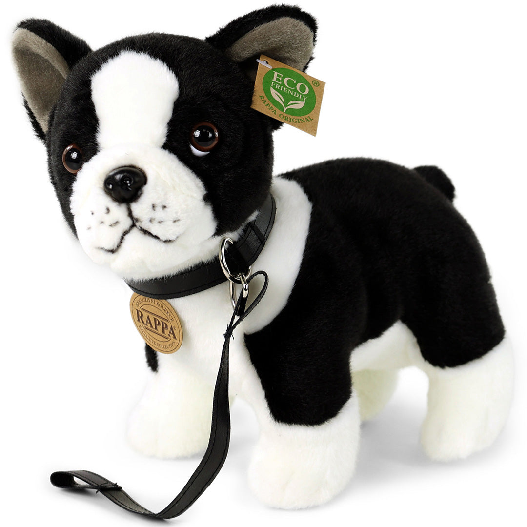 rappa knuffelhond boston terrier - 23 cm