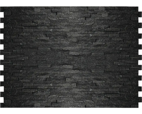 Gevelbekleding natuursteen zwart Z40/10
