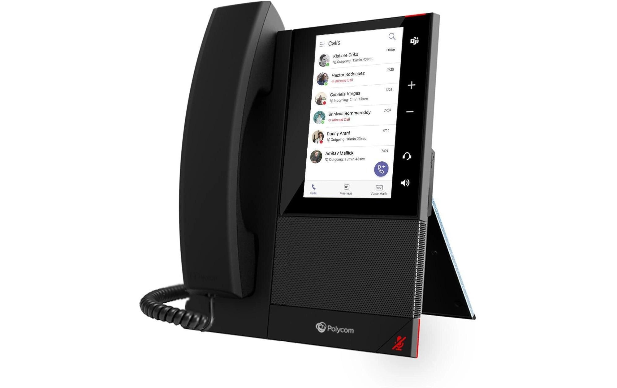 Tischtelefon Poly CCX 400 Microsoft Teams Schwarz<br>Poly Tischtelefon für Microsoft Teams