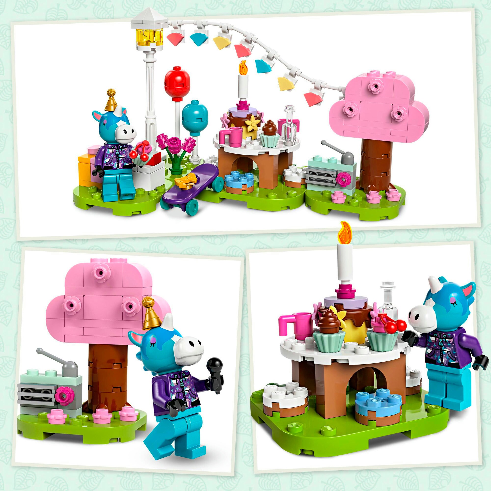 LEGO Konstruktionsspielzeug Animal Crossing Jimmys Geburtstagsparty