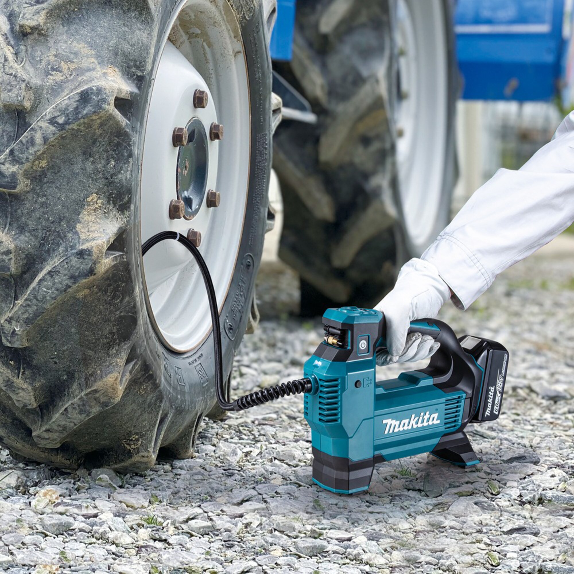 Makita Luftpumpe Akku-Kompressor DMP181Z, 18Volt