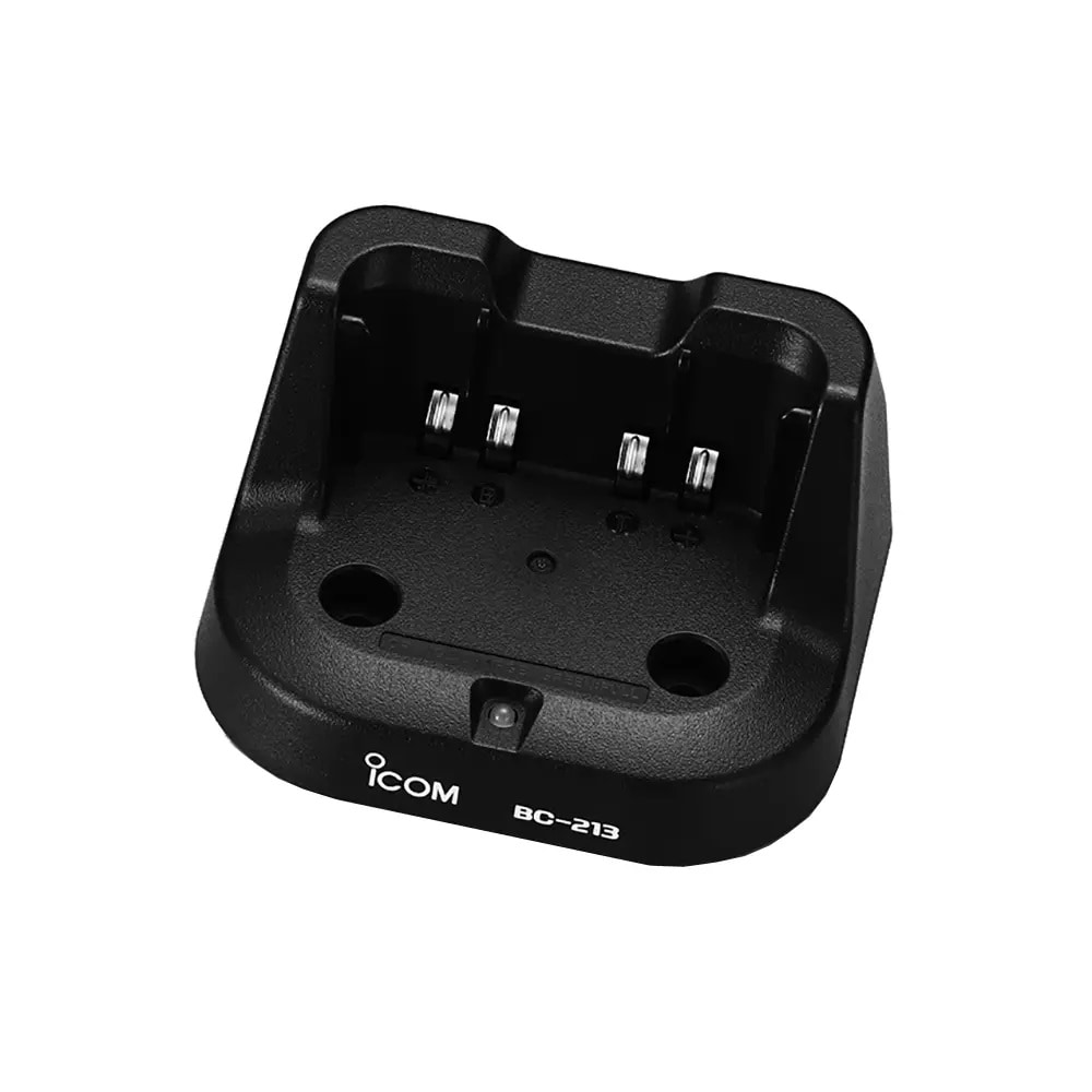 Icom BP-213 Bordlader<br>Passer til F1000/F2000-serien