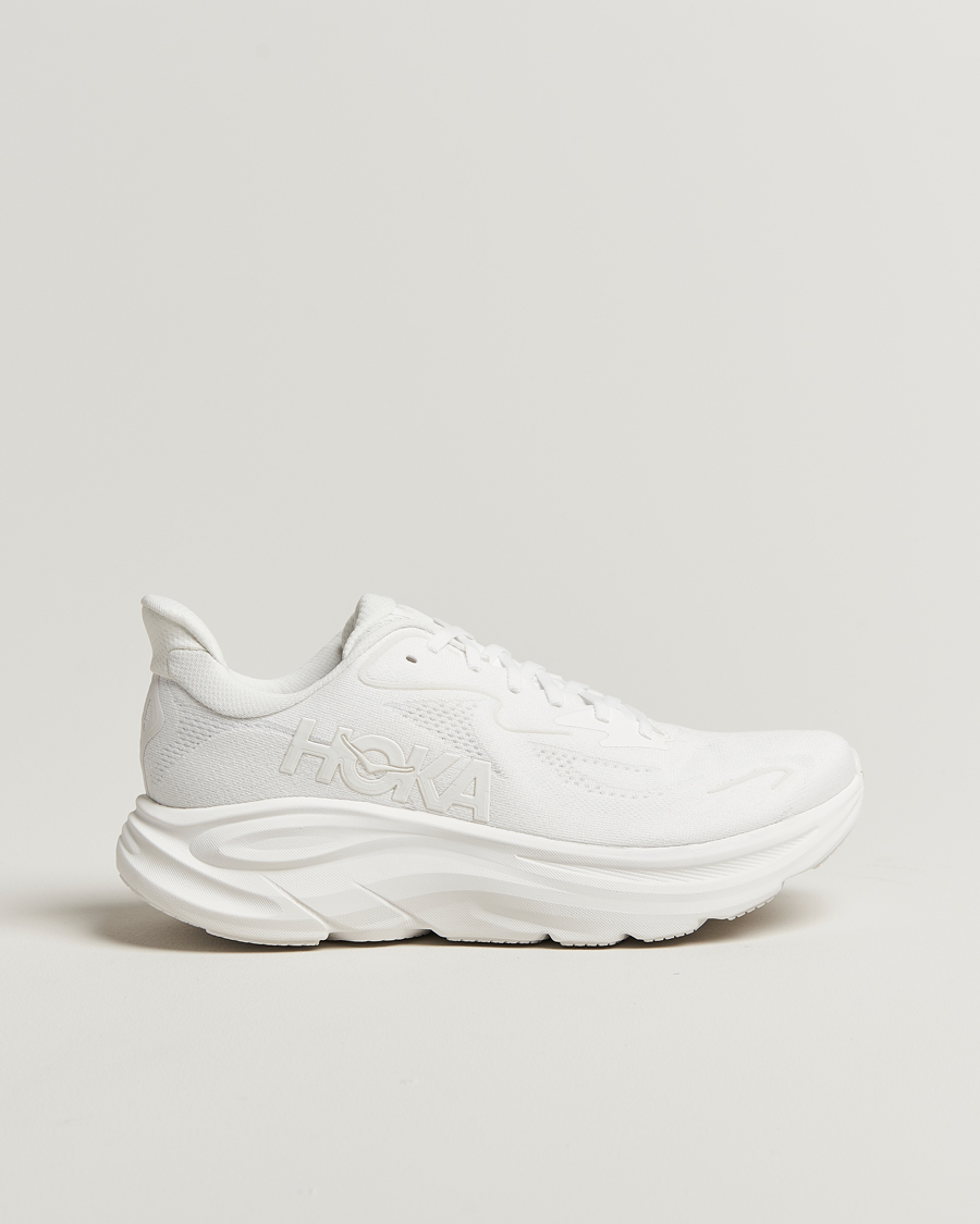 Hoka One Clifton 10 Running Sneakers White