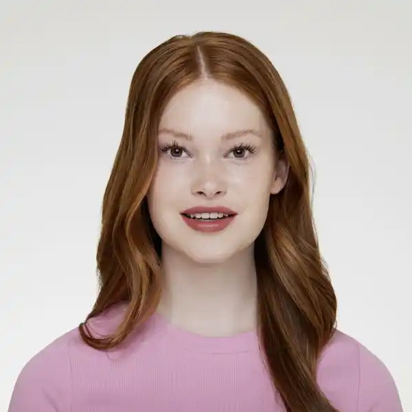 caring SHINE vegan collagen lipstick 203