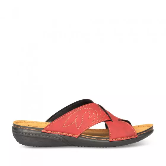 Mules ROUGE EVITA