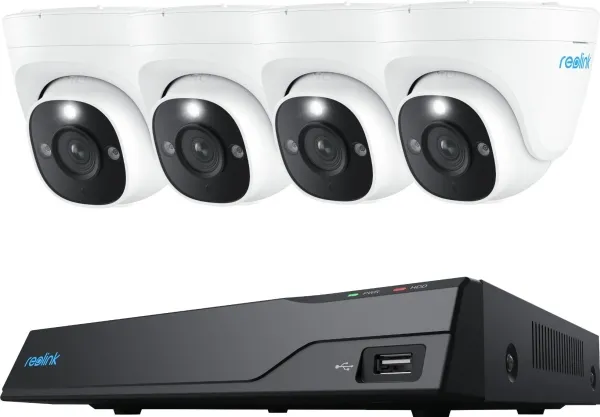 Reolink NVS8-8MD4, Ledningsført, Kuppel, RJ-45, Indendørs/udendørs, 700 lm, 6500 K