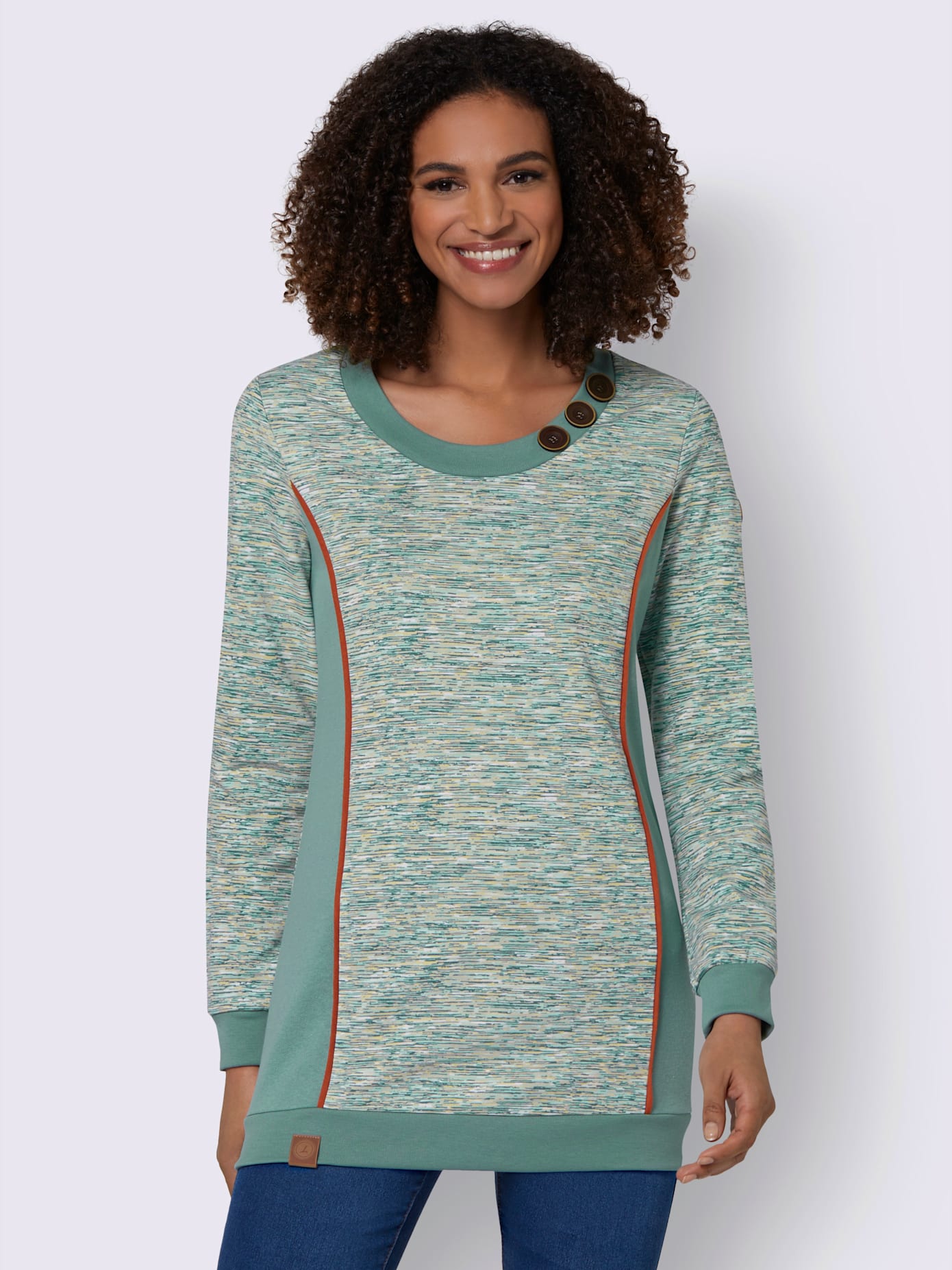 Sweatshirt qualité coton doux sur la peau