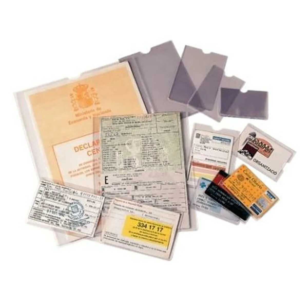 ESSELTE Porte-documents - Transparent