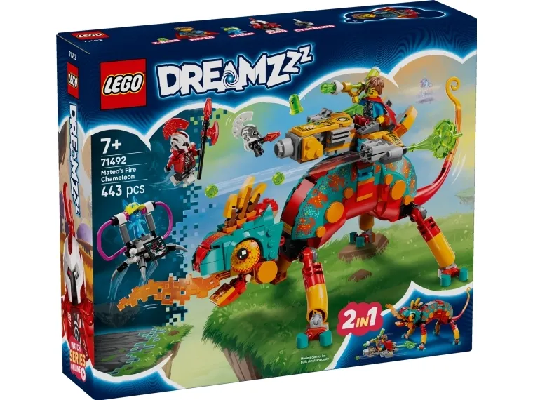 LEGO DREAMZzz 71492 Mateos ildkamæleon