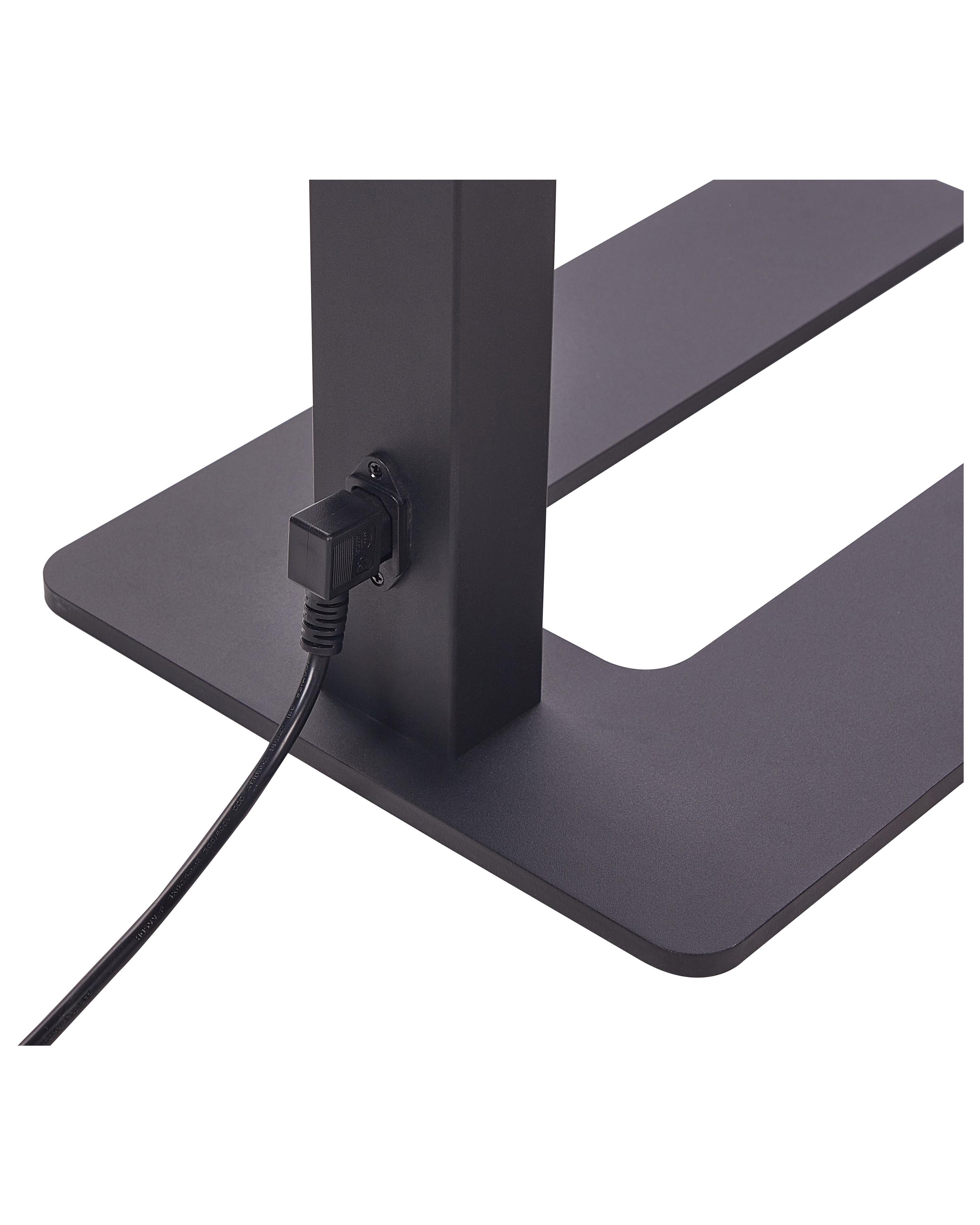 LED staande lamp TAURUS met dimmer Metaal Zwart