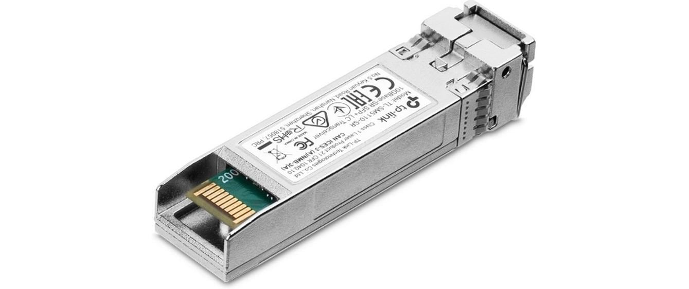 SFP+ Modul SM6110-SRNetzwerk-Transceiver-Modul Faseroptik 10000 Mbps SFP+ 850 nm