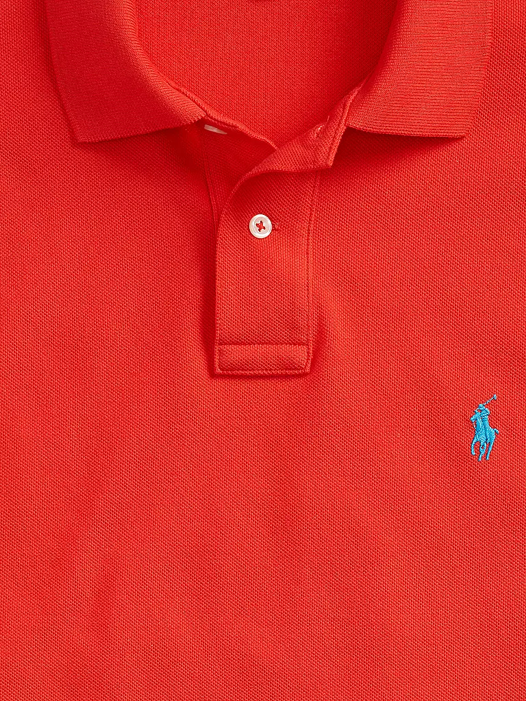 POLO RALPH LAUREN Poloshirt Custom Slim Fit rot