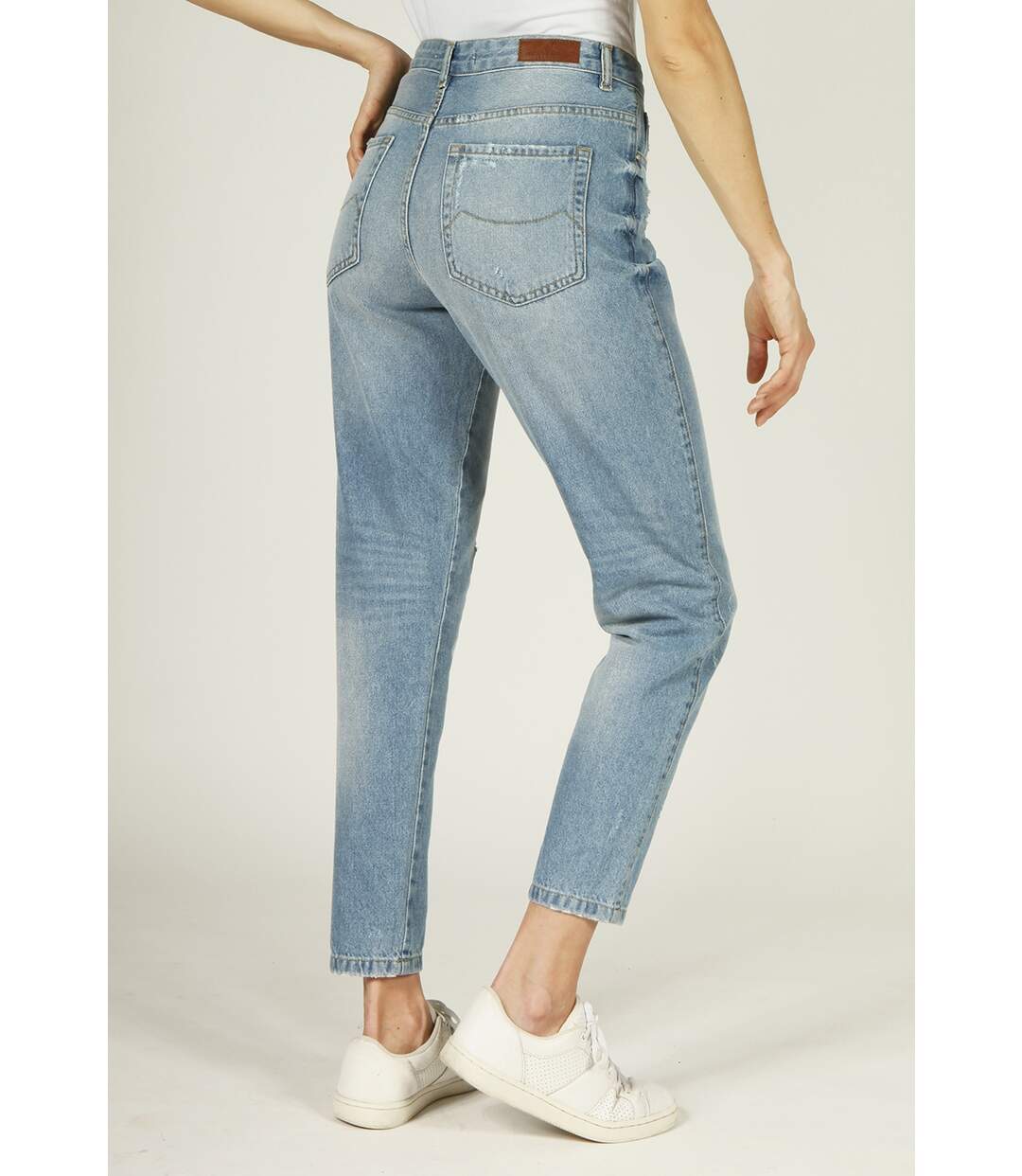 Jeans coupe Mom coton PHOEBE DENIM