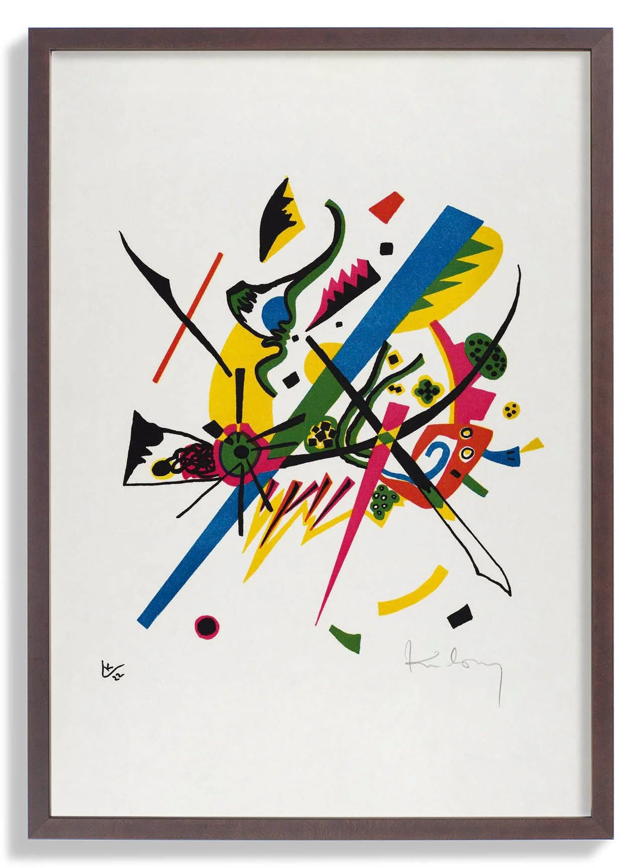 Kleine Welten Nr. 1 von Wassily Kandinsky