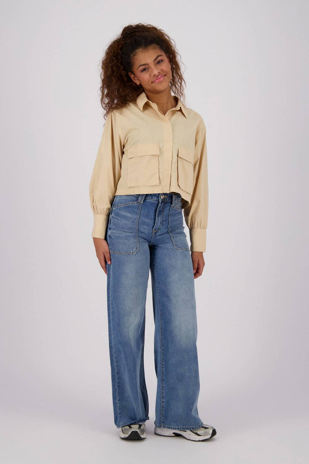 Raizzed wide leg jeans Monaco mid blue stone