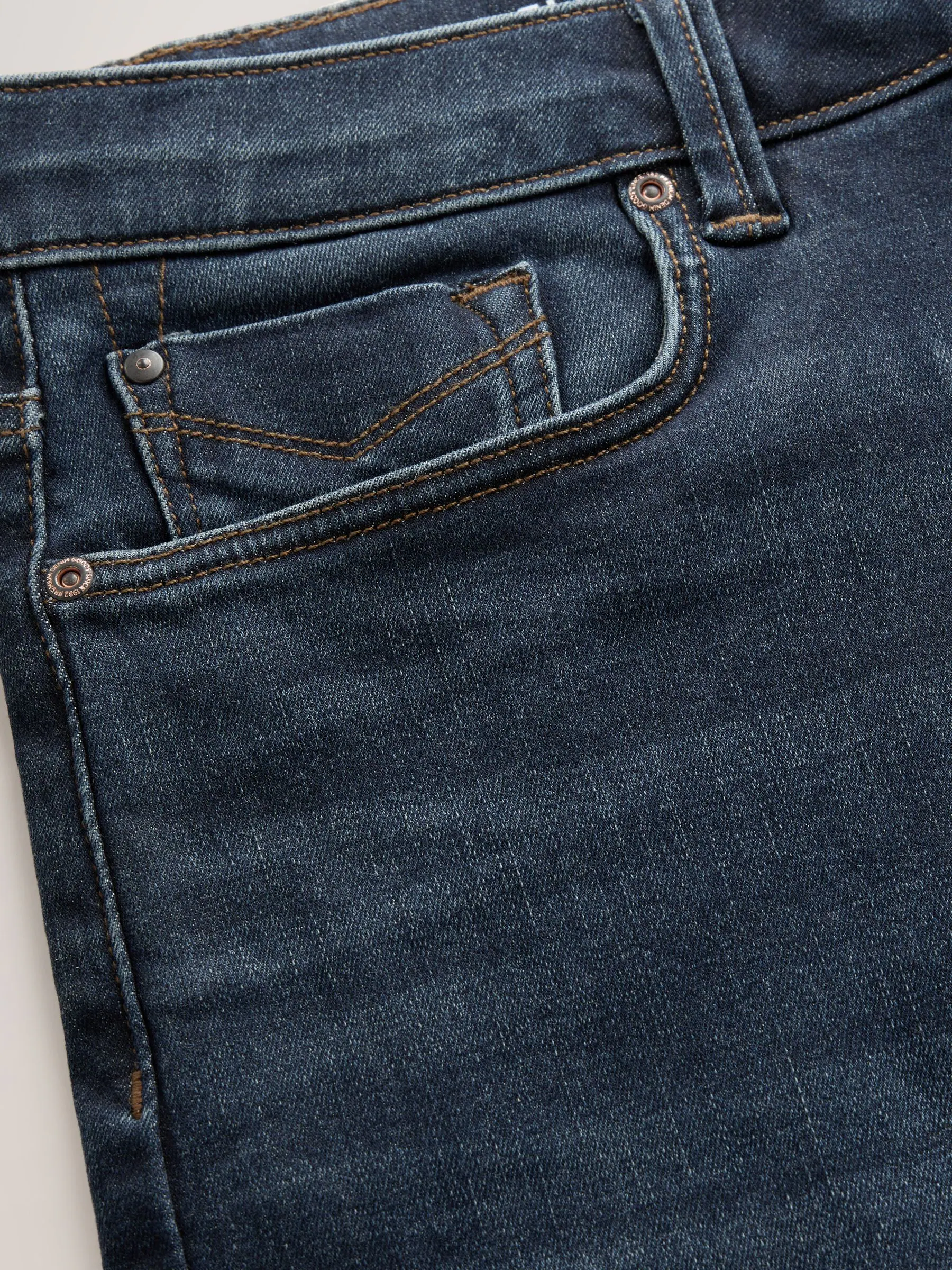 Medium-indigoblauw - Slim Fit - Motionflex jeans