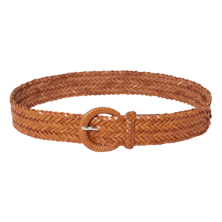 Dragon Diffusion Ceinture tressée 4 cm | Naturel