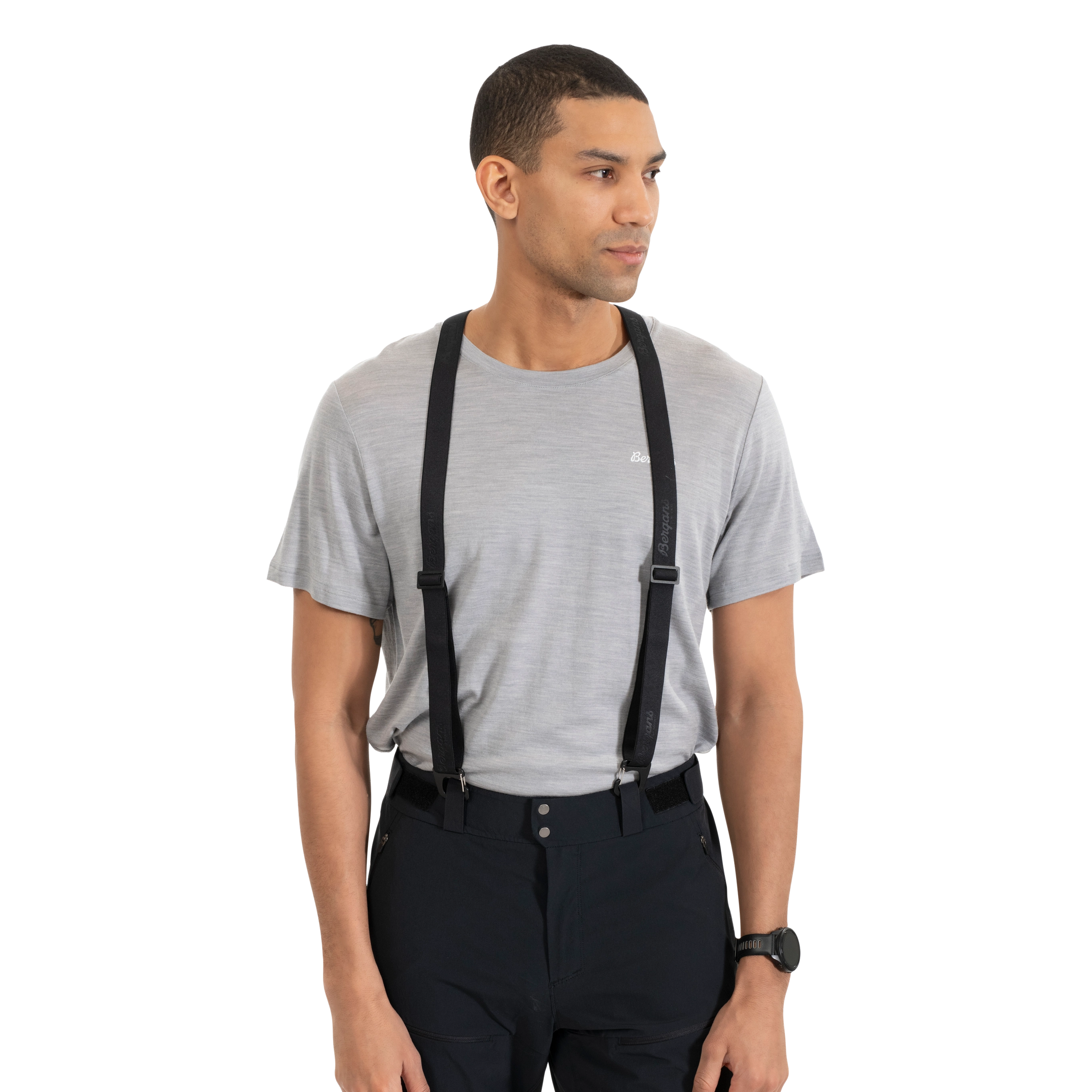 Beltloop Suspenders Black