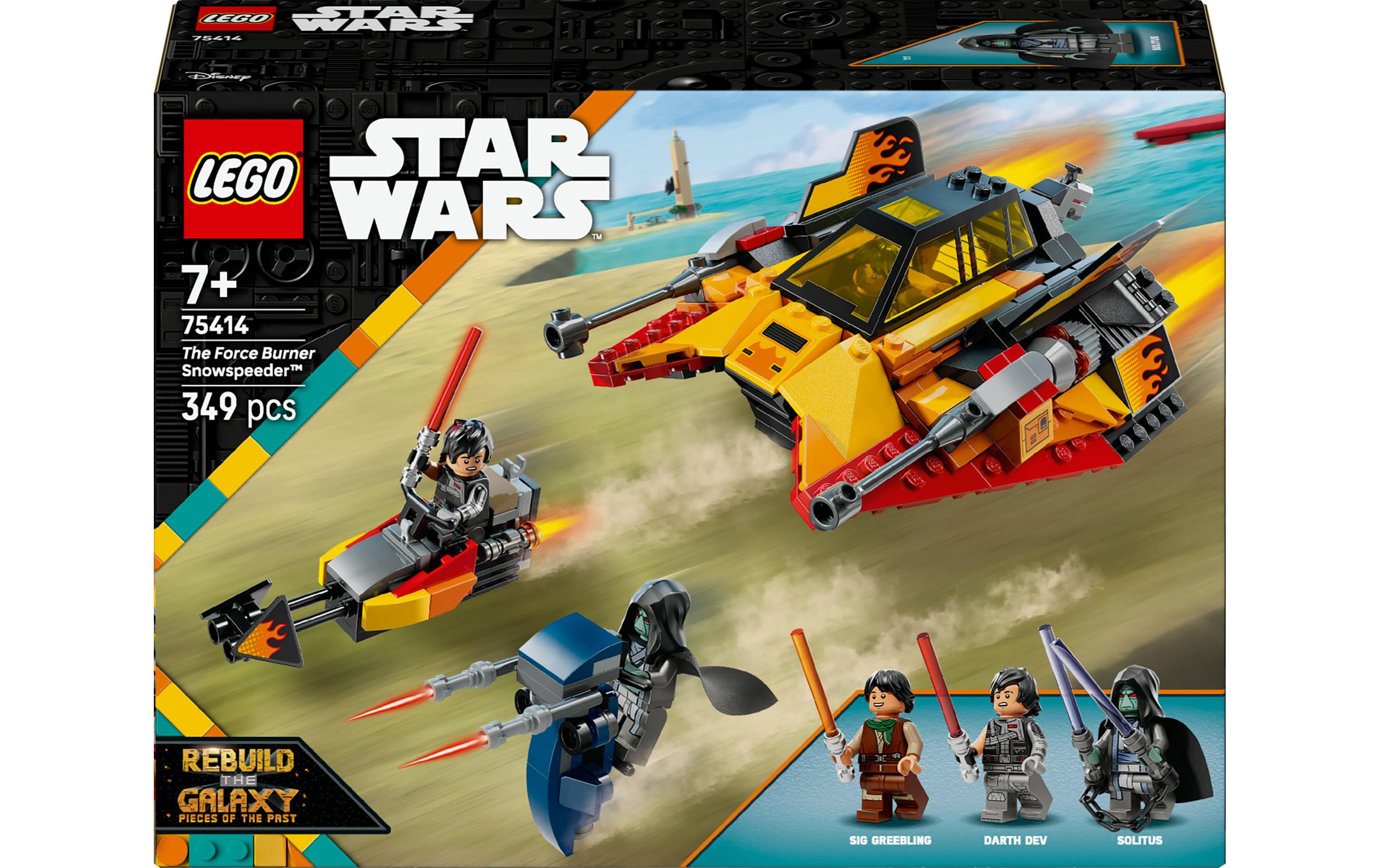 Star Wars The Force Burner Snowspeeder 75414Bauspielzeug