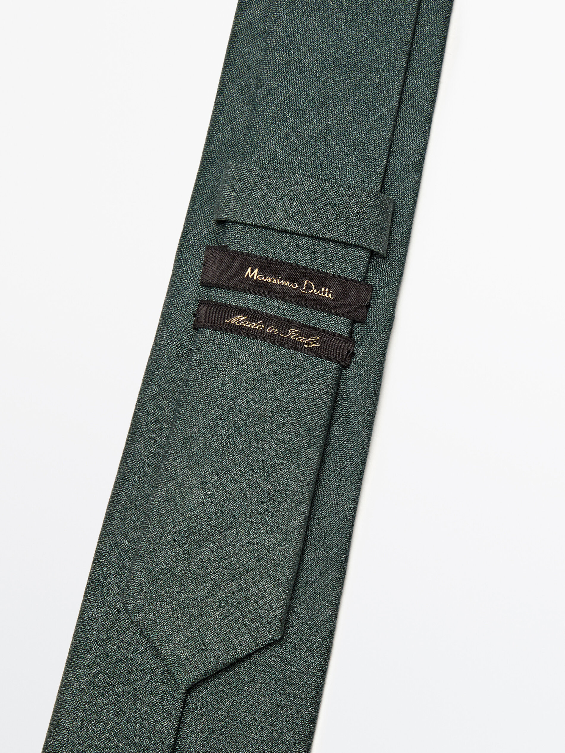Fio falso Corbata 100% seda - VERDE