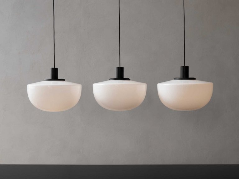 Audo Copenhagen Bank hanglamp Ø35 opaal