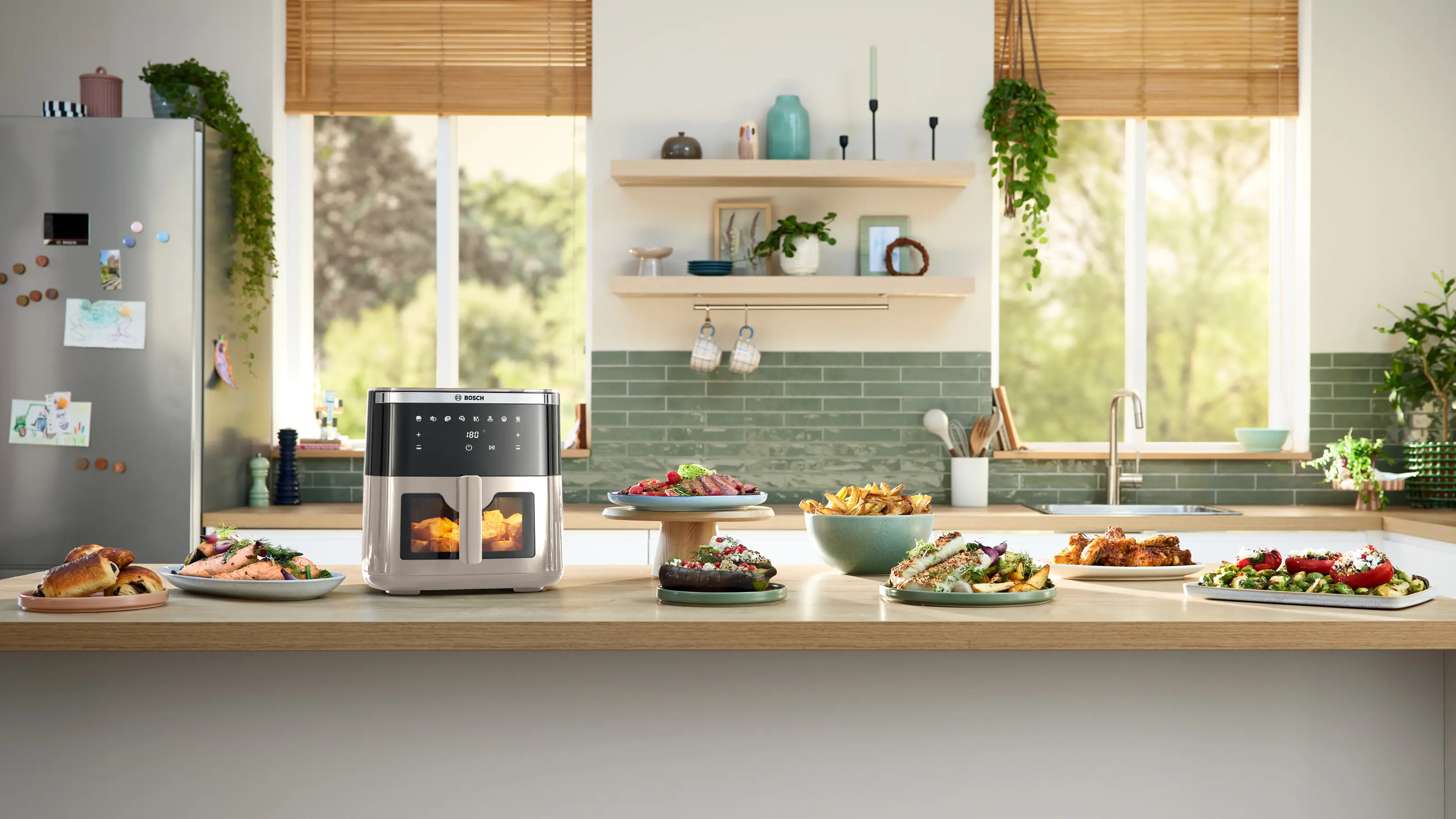 Serie 6 Air Fryer dark cream