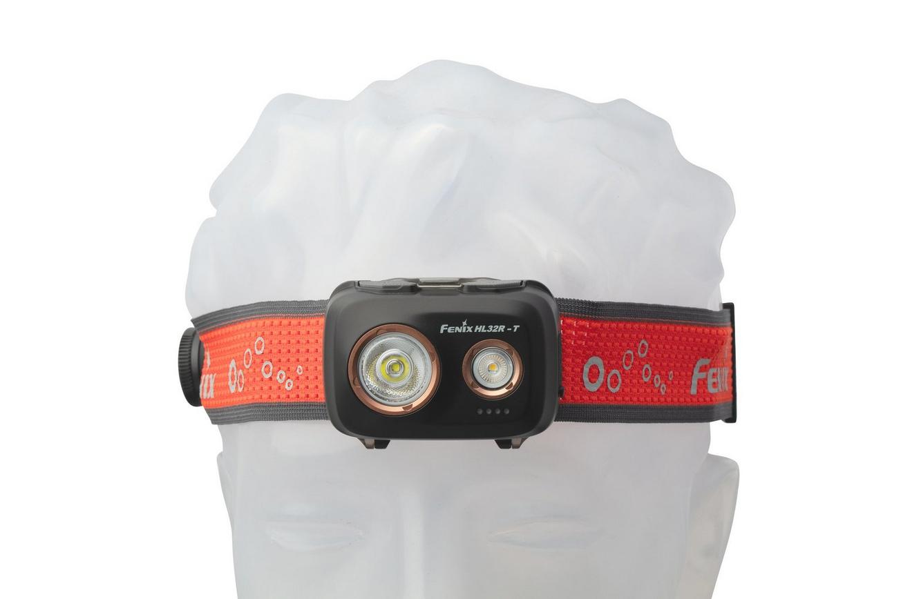 Fenix HL32R-T Black oplaadbare hoofdlamp, 800 lumen