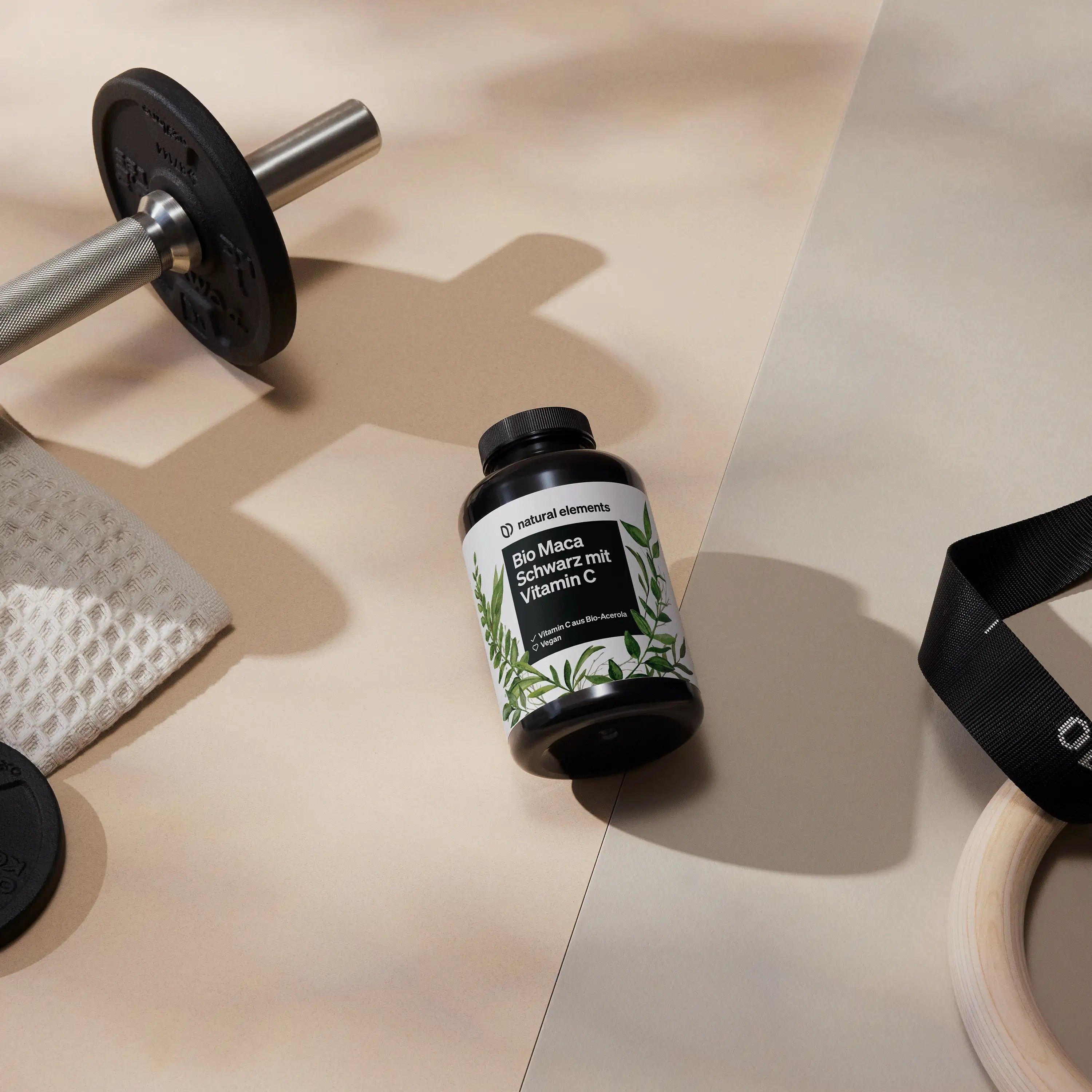 natural elements Bio Maca Schwarz