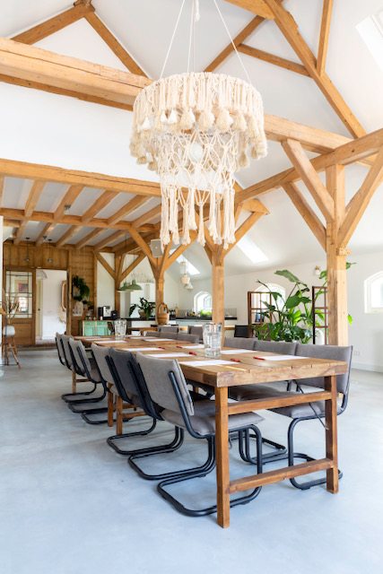 XXL Macramehanglamp Diameter 90 cm