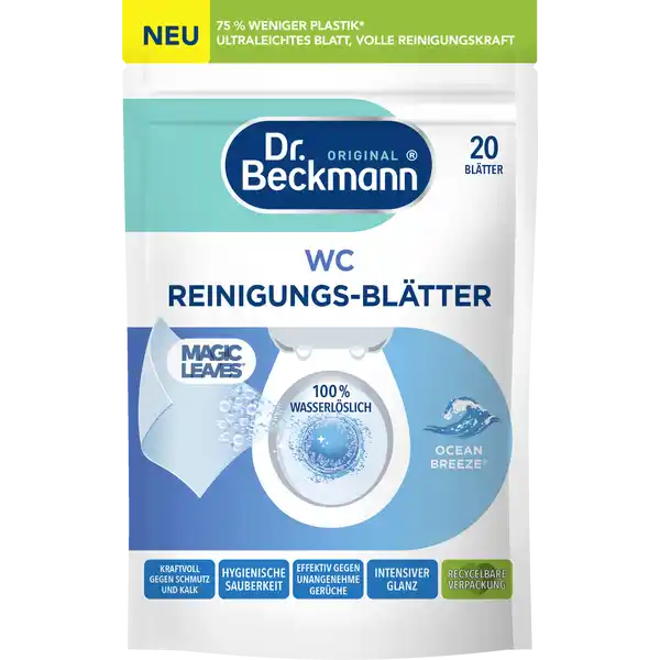 WC Reinigungs-Blätter Ocean Breeze