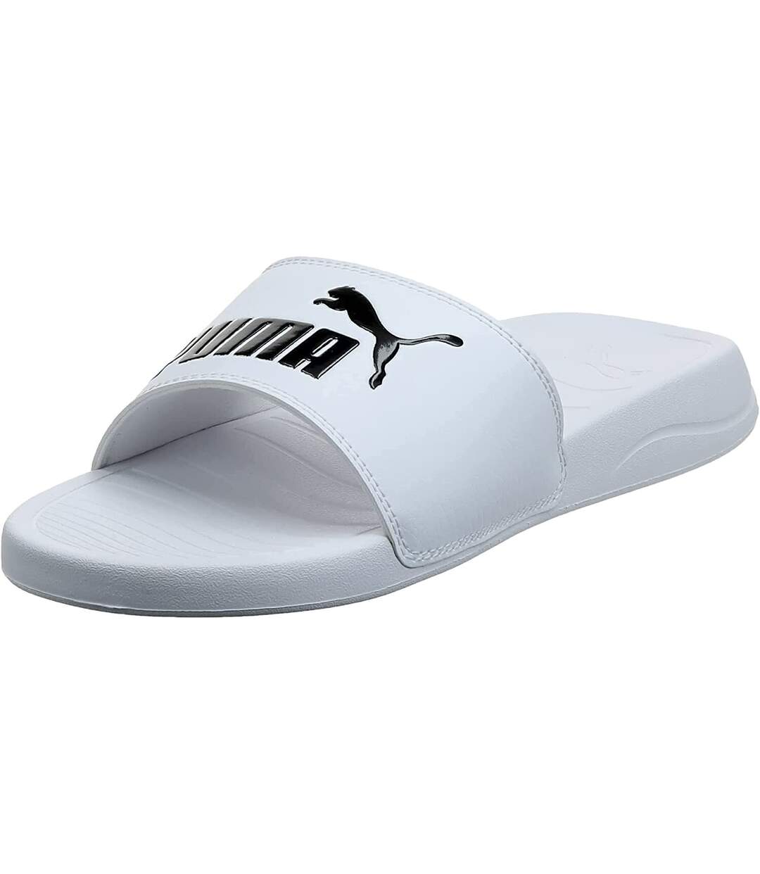 Puma - Claquettes POPCAT - Adulte (Blanc / Noir) - UTRD2496