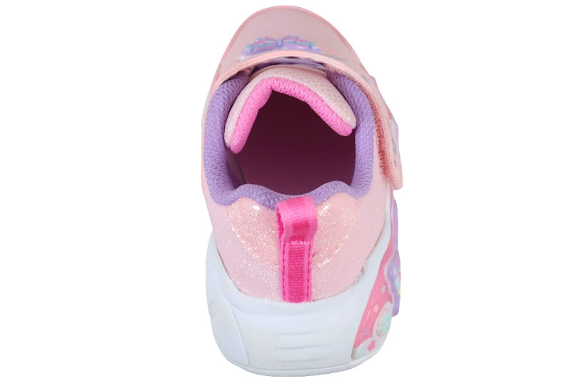 SKECHERS S LIGHTS LIL BUTTERFLY BLISS PINK SNEAKER