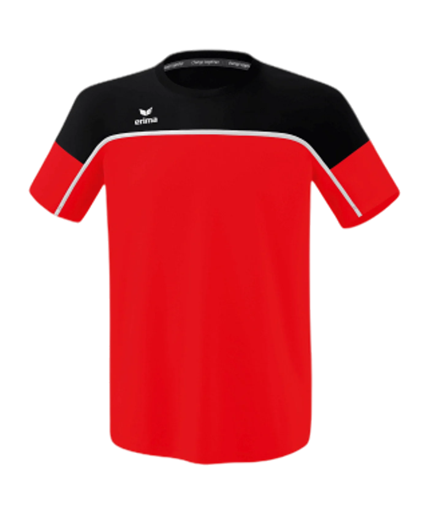 Erima Change by T-Shirt Kids Rot Schwarz