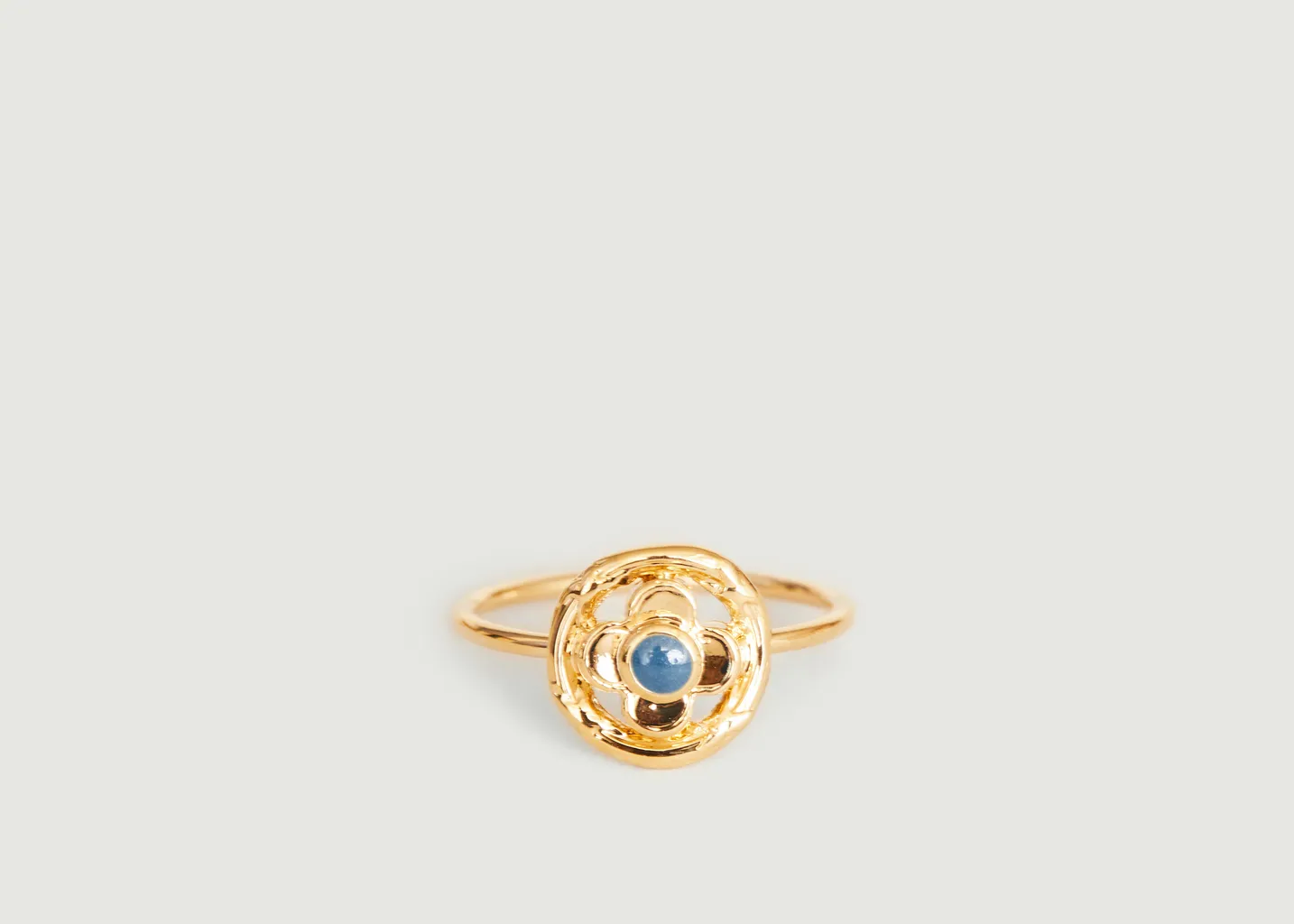 Bague Madeleine en laiton doré Louise Damas