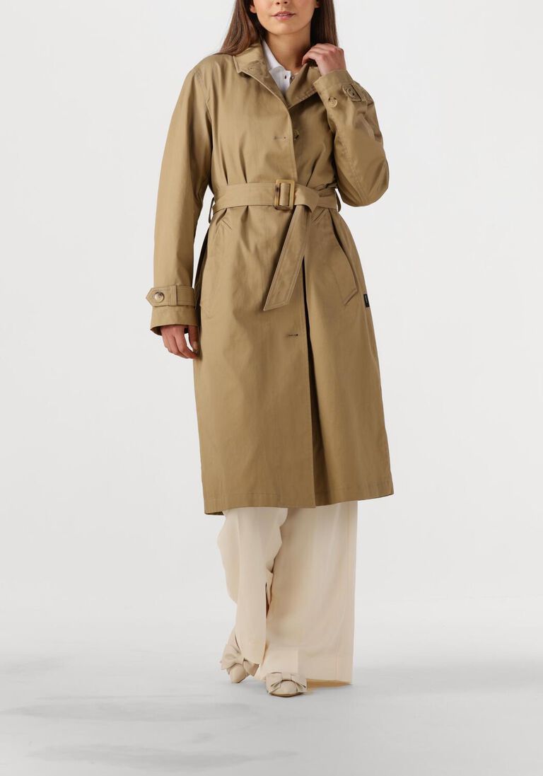 beige woolrich trenchcoats utility coat