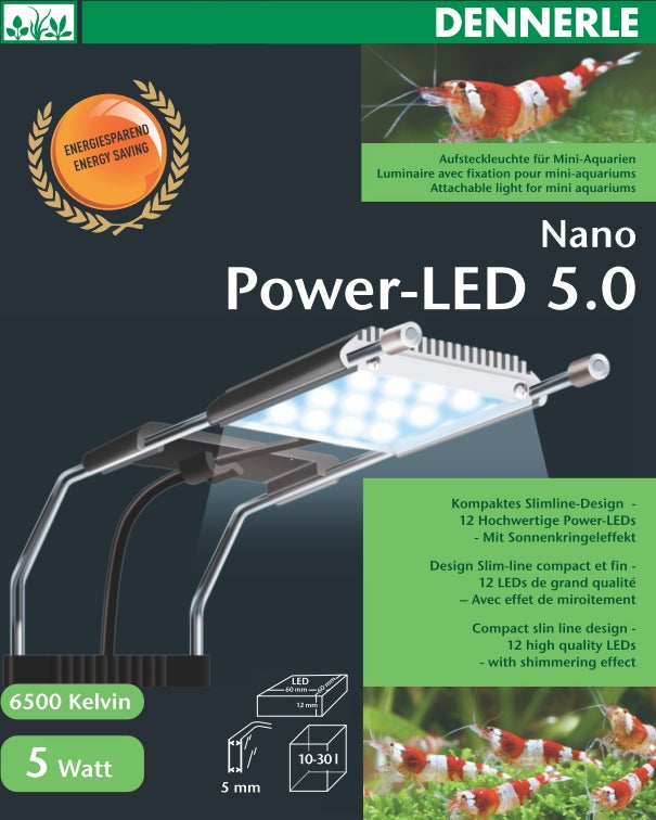 Dennerle Nano aquarium verlichting Power LED 5 W