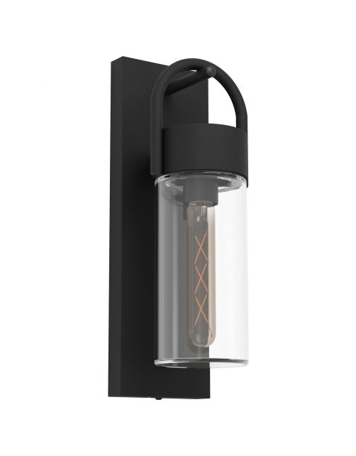Eglo Wandlamp Carraro - Buitenverlichting - Zwart